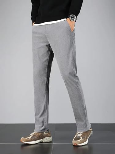 Image of Lymio Trouser for Men || Rib Pattan Style Trouser || Solid Style Pant || Casual Pant for Men (TR-27-30)