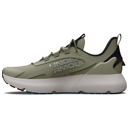 Under Armour Men's UA HOVR Mega 2 MVMNT Sportstyle Shoes Athletic Sneakers (Cosmic Blue/Grove Green/Black/300, US Footwear Size System, Adult, Men, Numeric, Medium, 11)2