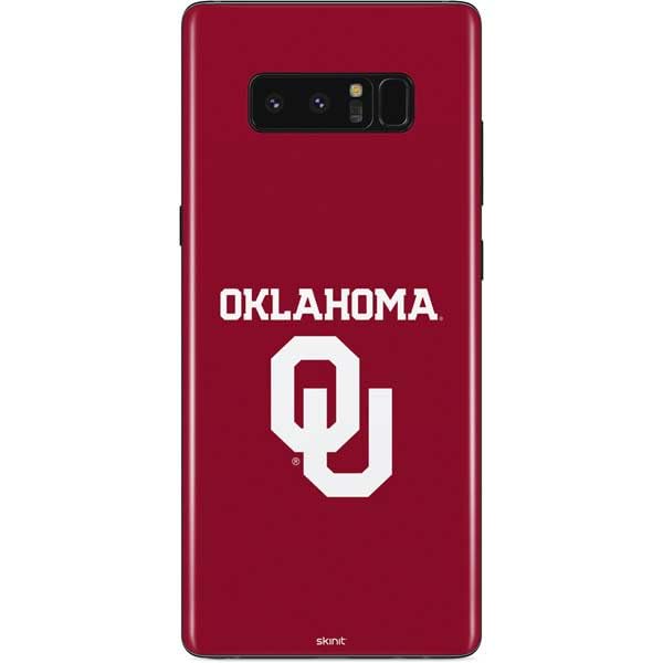 Skinit Decal Phone Skin Compatible with Galaxy Note 8 - Officially Licensed University of Oklahoma Basketball Design