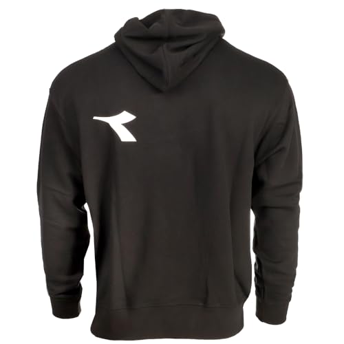 Diadora Mens Manifesto Hoodie Casual Outerwear Casual - Black3