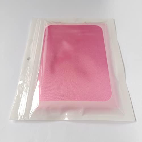 Women’s Solid Color Square Scarf Neckerchief (Rose Pink)4