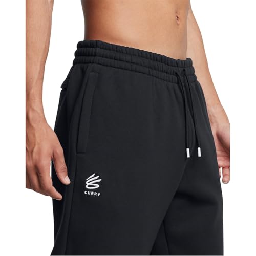 Under Armour Curry Splash Jogger Erkek Sweatpant Black / / White Clay SM