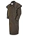 Outback Trading Company Unisex 2056 Stockman Waterproof Breathable Extra-Long Cotton Oilskin Duster Coat, Bronze, Small