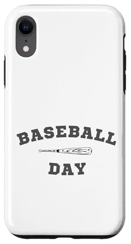 Jour de Baseball | Batte Homerun Sport Americain Vintage �X�}�z�P�[�X iPhone XR �p