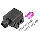 QUARKZMAN Nr.8T0973702/6E0973702 2 Stifte ABS Sensor Stecker Satz für VW für Audi