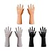 MODODO Male Hand Model Props Hollow Matte Hard Men's Watch Industrial Labor Insurance Gloves Model Male Hand