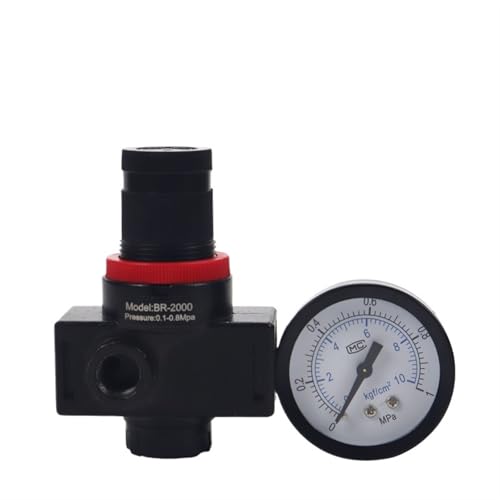 Régulateur de pression BR4000 1/2 stabilise le flux d'air de pompe - 6