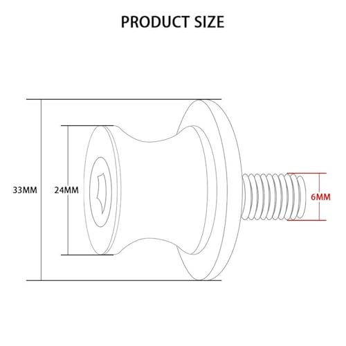 Protector Tornillos Soporte Trasero Evita Arañazos en el Basculante YZF R3 R1 3