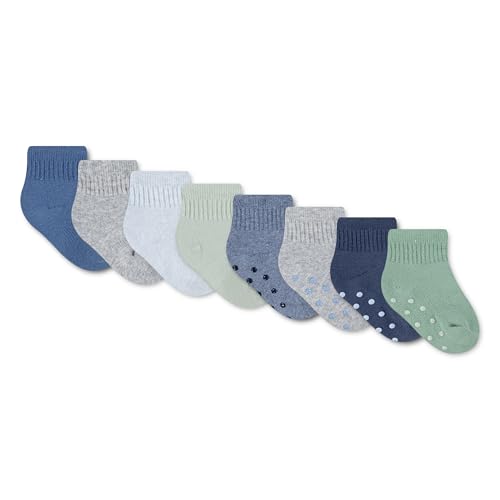 Image of HUGGIES Baby Multi-pack Lightweight Ankle Gripper Socks