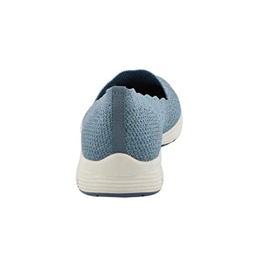 Image of Skechers Women's Seager Stat Scalloped Collar Engineered Skech-Knit Slip-on Classic Fit Loafer