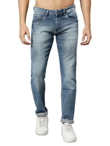 Image of Thomas Scott Men Thomas Scott Mens Solid Skinny Fit Jeans