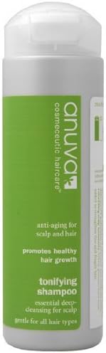Anti Hair Loss - ANUVA Tonifying Shampoo with White Tea & Reishi Mushroom For Dry, Damaged or Thinning Hair by Anuva Products
