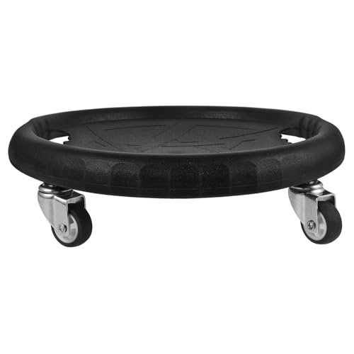 Healeved Disco Deslizante para Entrenamiento Abdominal Negro Dispositivo Fitness Multifuncional con Material PP y PU Equipo Impacto para Ejercicios de Core y Fortalecimiento Muscular