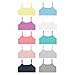 Buyless Fashion Girls Training Bra Cotton Cropped Cami Spaghetti Strap Brallete (10 Pack) - MT10-GA2-S