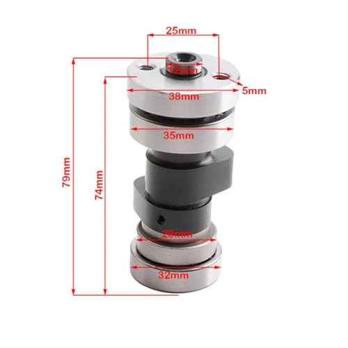 Arbre à cames pour moteur horizontal 150cc de motocycle premium - 5