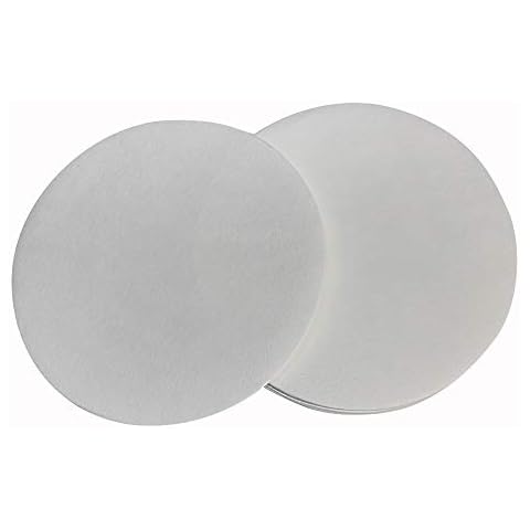 PZRT 1-Pack 7cm Qualitative Filter Paper Fast Speed Round Laboratory Filter Paper Chemical Analysis Industrial Oil Testing Funnel Filter Paper Cover