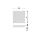Emuca 2038616 Lote Fieltros Autoadhesivos Cuadrados, Color Marrón, 20 x 20 mm...