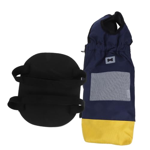 Sosoport Scooter Per Animali Disabili Con Sacchetto Per Trascinamento Cane, Sedia a Rotelle Regolabile Con Ruote Leggere, Trasportino Portatile Per Cani e Gatti Con Difficoltà Motorie