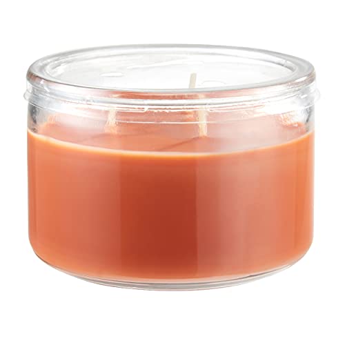 Candle-Lite Scented Candles, Pumpkin Nutmeg Pie Fragrance, One 10 Oz. Three Wick Aromatherapy Candle With 20-40 Hours Of Burn Time, Orange Color #TOP1