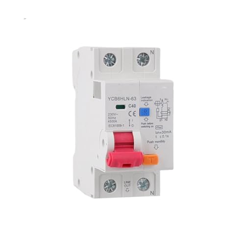 Interruptor de radiación residual de 230V para un hogar conectado, seguro y libre de cortocircuitos 5