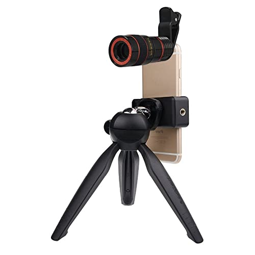 Elevea 8X Telescope Lens with Wide Angle, DSLR Blur Background Effect