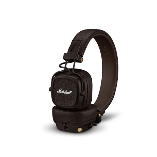Marshall Casque Bluetooth Supra-auriculaire Major V, écouteurs sans Fil, Pliables, autonomie sans...