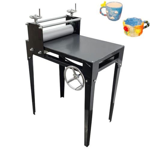 JARYANNIX Manual Clay Plate Machine Slab Roller Pottery Making Machine