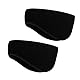 Sport Stirnband für Damen und Herren, 2er Set Ohrenwärmer Stirnbänder, Winter Stirnband für Joggen, Laufen, Wandern, Fahrrad- und Motorradfahren, Unisex Ohrenschützer Stirnbänder, Warmes Stirnband