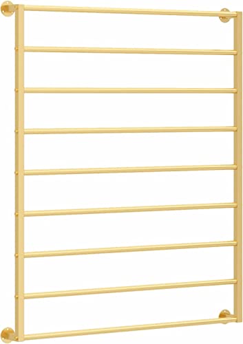 Étagère murale moderne en métal noir pour une présentation de standing