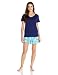 HUE Women's Pineapple Luau Boxer Set