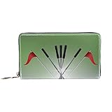 Material: Echtes Leder, hochwertiger Metallreißverschluss, bequem zu bedienen und wasserdicht.