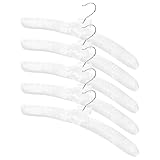 DIKACA Perchas de Madera para Colgar Ropa 5 Unidades, Perchas Decorativas...