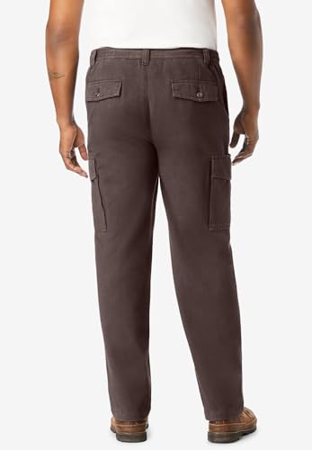 Boulder Creek by Kingsize Men's Big & Tall Renegade Side-Elastic Waist Cargo Pants2