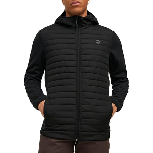 JACK & JONES Jjemulti Quilted Jacket Noos, Giacca Uomo, Nero, XL