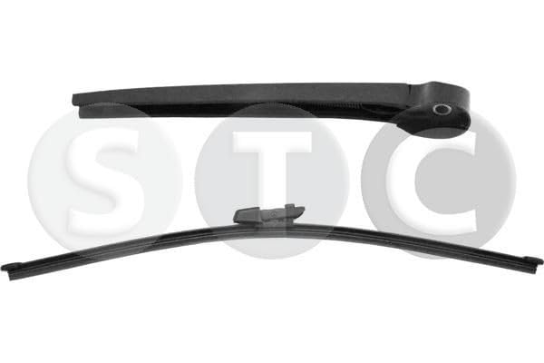 STC T468420 Heckscheibenwischer + Arm Hinten 350mm Kompatibel mit VW Polo Schrägheck 6R1, 6C1 Golf 7 Variant BA5, BV5 Touran 5T1 Golf Sportsvan AM1, AN1, SKODA Karoq SUV NU7