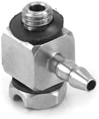 LESU M3 Metal Straight Nozzle for 2.5 * 1.5Mm Pipes 1/14 RC Truck DIY Model RC Car Parts