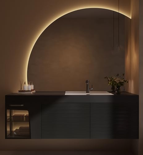 Bathroom Sink Vanity, Floating Modern Bathroom Vanities with Sink, 44Inch