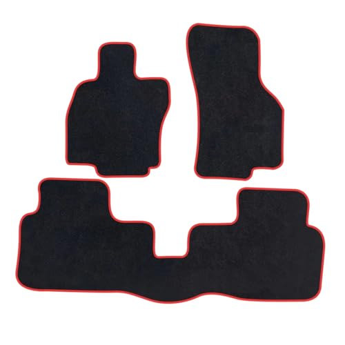 Tapis de sol de voiture pour Passat B8 - Anti-glissement et protection rouge