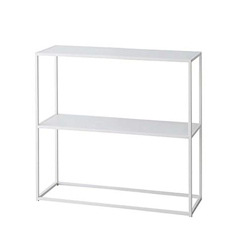 Mesa de Consola Multicapa SENSEN de Hierro Forjado para Maximizar Espacio en Pared 2