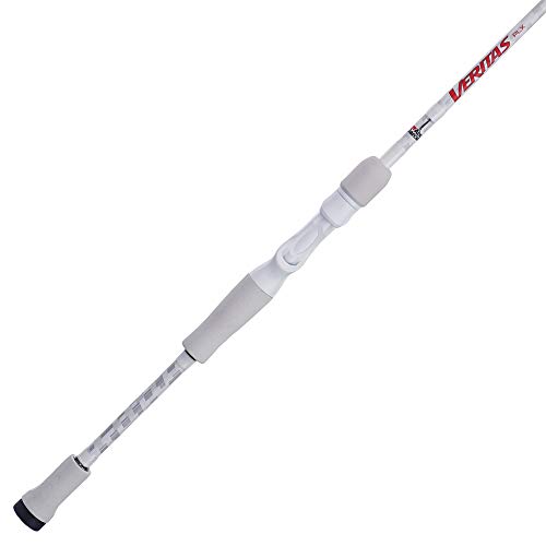 Abu Garcia Veritas Casting BFS Fishing Rod, Balanced and Lightweight Rod, Powerlux 100 Construction, Custom Ergonomic Reel Seat