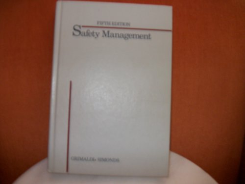 SAFETY MANAGEMENT 5TH EDITION B004MG94GY Book Cover