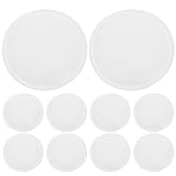 60 Pezzi Dischetti di Cotone Rotondi a Doppia Faccia, 48g, Bianco