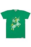 Funny St Patricks Day Tees for Guys Men's Unicorn St. Patrick's Day Green T-Shirt Size Large