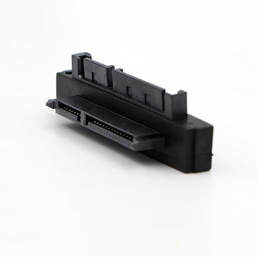 Adaptador MOOKEENONE SATA 22P Macho a SATA 22Hembra, ángulo 90° miniatura 3