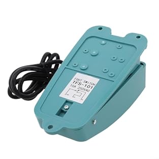 【 and Reliable】Made of materials, this momentary foot switch pedal is designed for industrial heavy-duty applications. It is built to withstand tough environments and provide long-lasting performance. 【Anti-Slip Design】The foot switch features an ant...