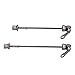 Quick Release Skewers, Front & Rear, Pack of 2, for Mountain Biking, Road Biking, City Cycling, and Long-Distance Travel