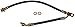 Dorman H620866 Front Passenger Side Brake Hydraulic Hose Compatible with Select Infiniti Models