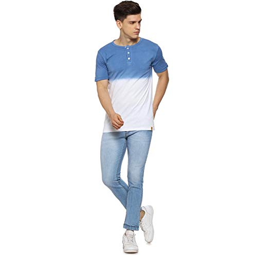 Image of CAHOOT Solid Men Polo Neck Grey, Black T Shirt