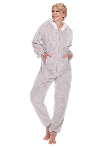Istylish Onesie Pajamas for Women Fleece Womens Onesie Pajamas, Fuzzy Pajama Onesies for