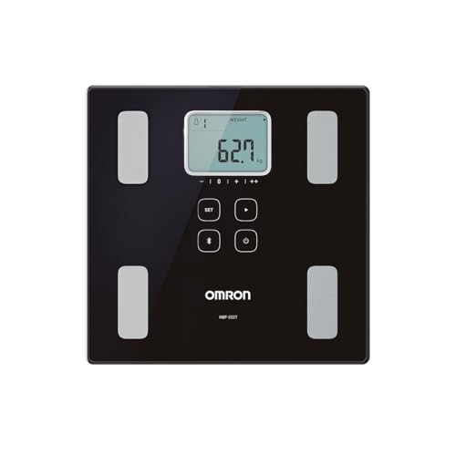 OMRON Balança Digital de Controle Corporal Bioimpedância com Bluetooth HBF-222T